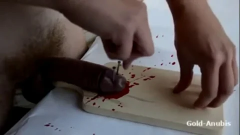 A Cock Nailed to a Board