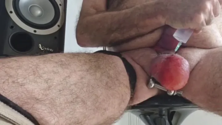 Sadistic Self Needling Video