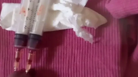 Deep Penetration Needles in Cock Head