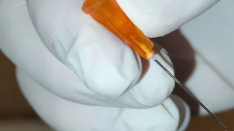 Bloody Needle Removal (Part 1) | PenisCrush.com