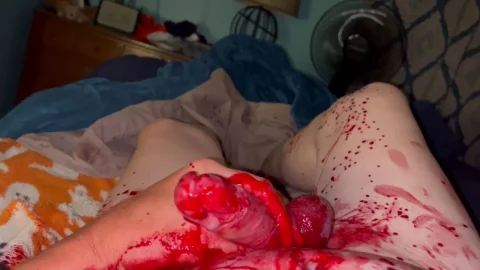 Cock Cut Open – Extreme Blood Play CBT | PenisCrush.com