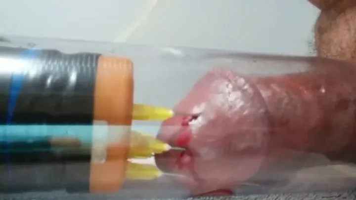Extreme Sadistic Needle Session | PenisCrush.com
