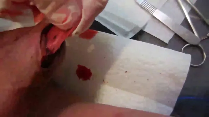 Sadistic Self Genital Abuse | PenisCrush.com