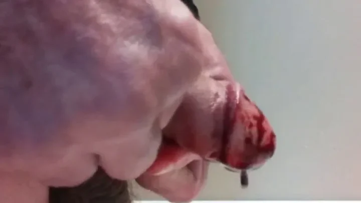 Cock drained of its life blood | PenisCrush.com